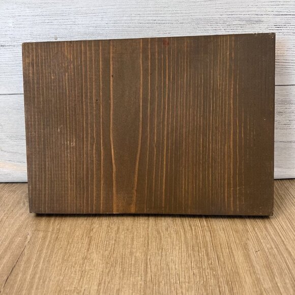 Pumpkin String Art w/ Nails on Wood Plaque Fall Autumn Primitive Folk Art Decor - Picture 7 of 10